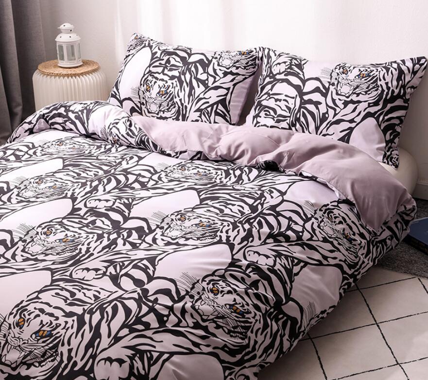 3D Tiger Momentum 9039 Bed Pillowcases Quilt