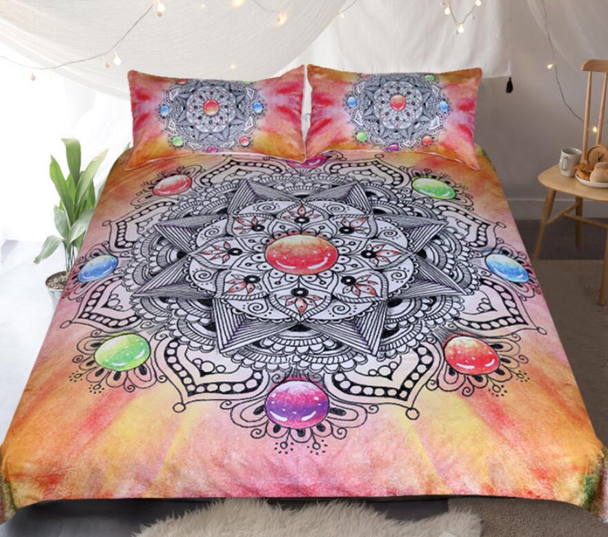 3D Flower Colored Balls 1125 Bed Pillowcases Quilt
