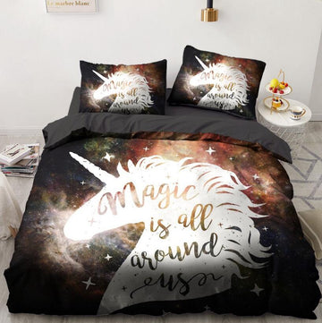 3D White Exclusive Beast Shadow 188 Bed Pillowcases Quilt