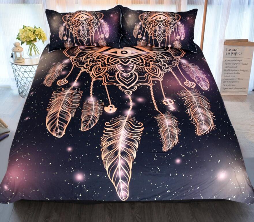 3D Dream Catcher Eyes 1094 Bed Pillowcases Quilt