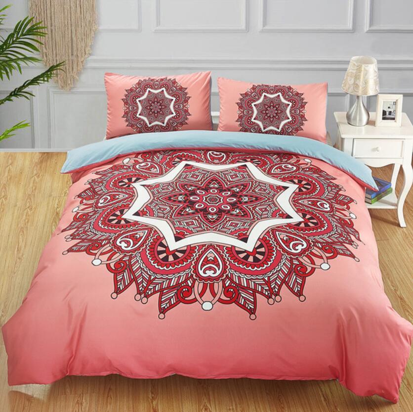 3D Orange Pattern 1197 Bed Pillowcases Quilt