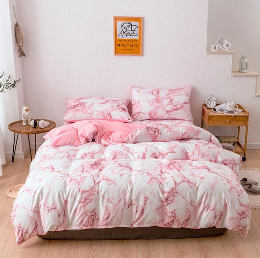 3D Marble-Pink 1165 Bed Pillowcases Quilt