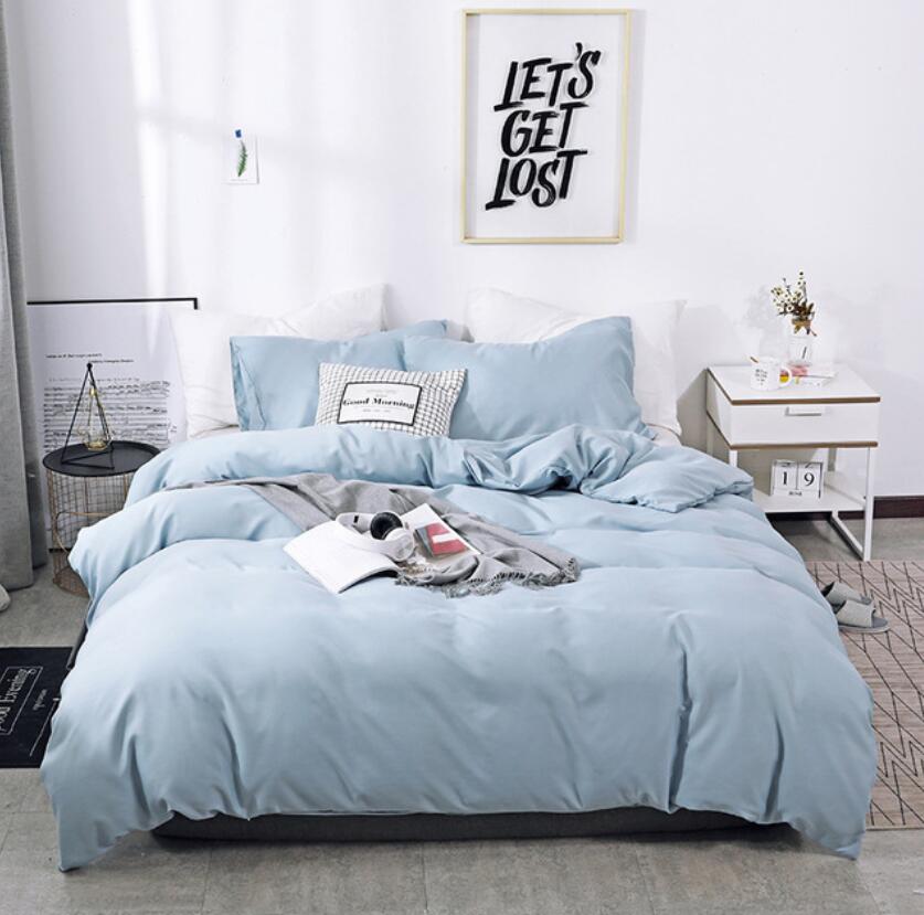 3D Fog Blue 1048 Bed Pillowcases Quilt