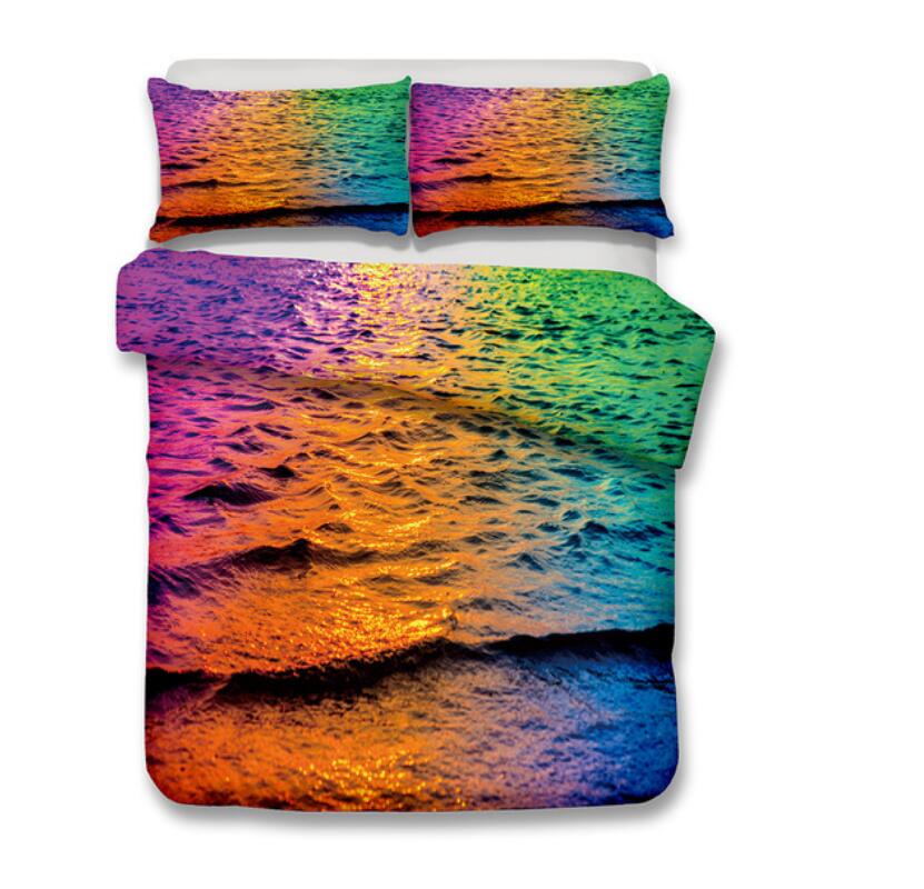 3D Color Sea 1022 Bed Pillowcases Quilt
