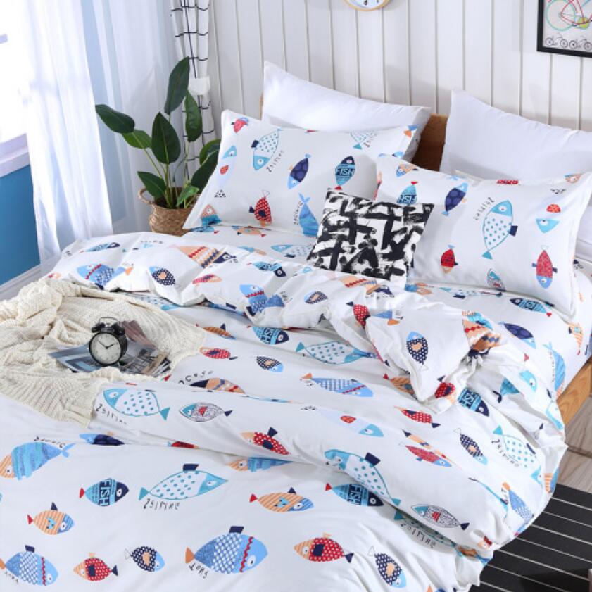 3D Free Fish 1132 Bed Pillowcases Quilt
