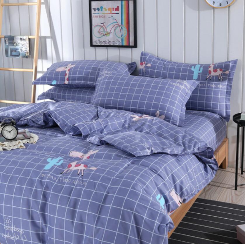 3D Cute Deer 1080 Bed Pillowcases Quilt