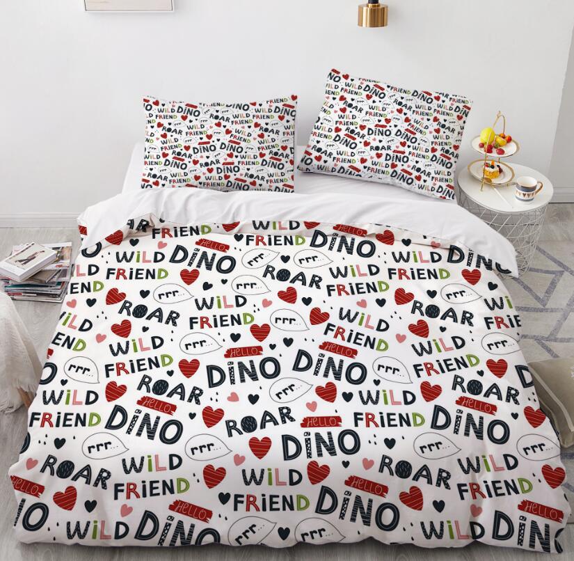 3D Cartoons Love Letter 032 Bed Pillowcases Quilt