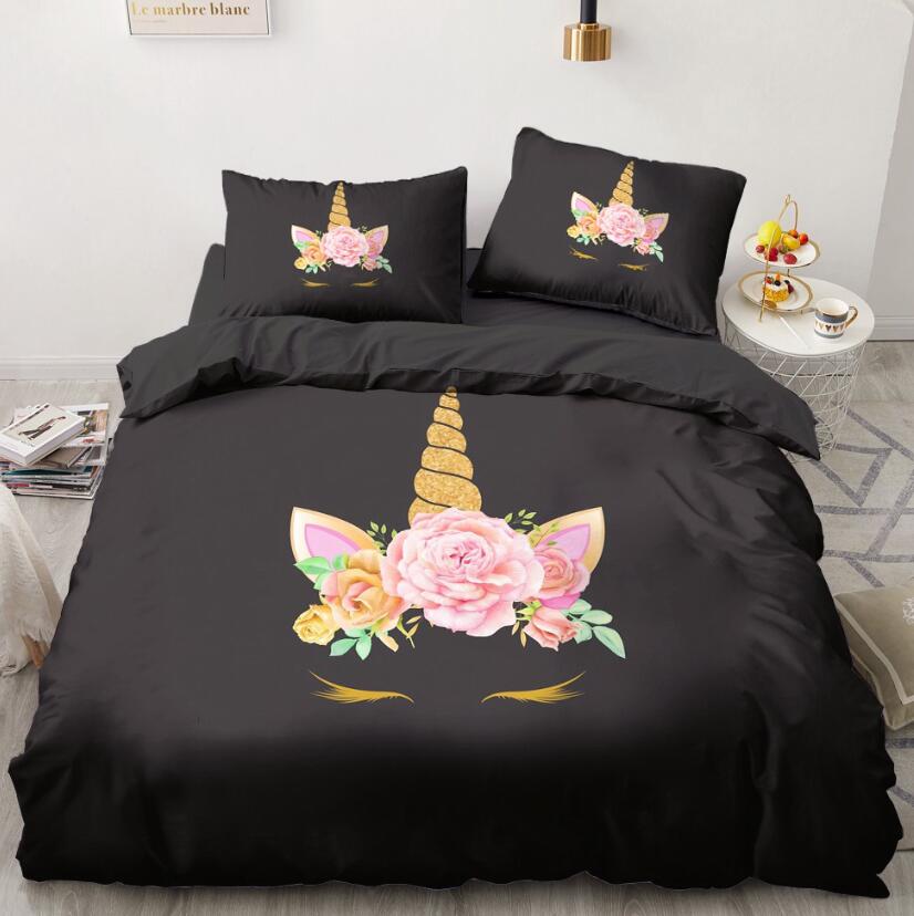 3D Angle Flower 159 Bed Pillowcases Quilt