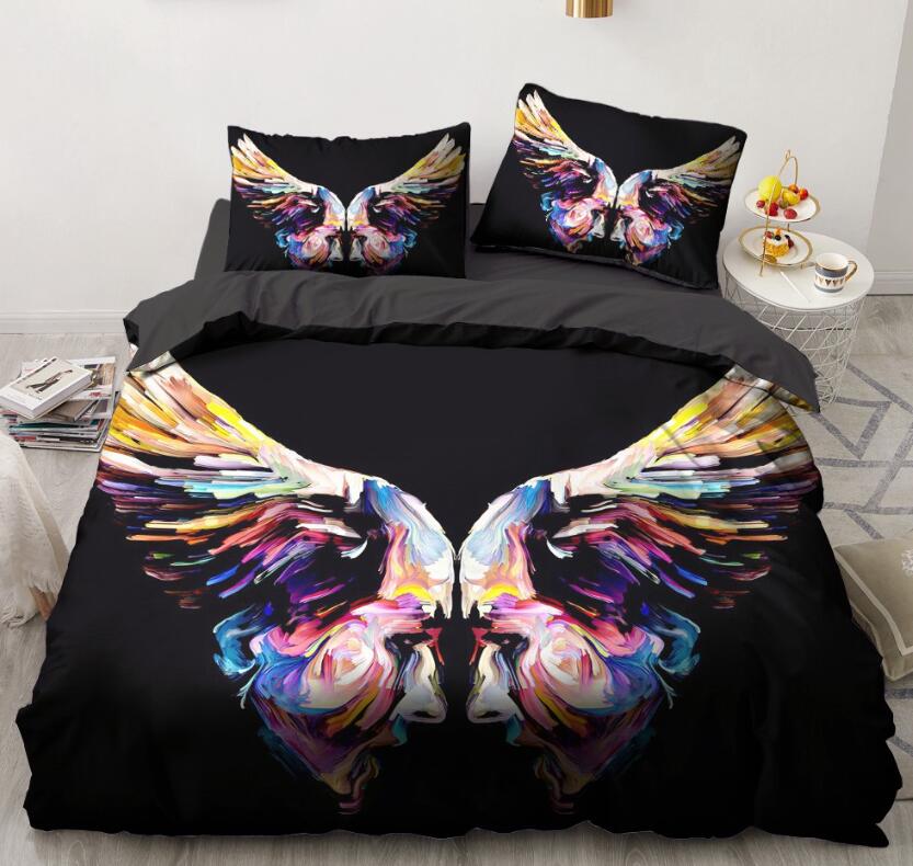 3D Wing 9089 Bed Pillowcases Quilt