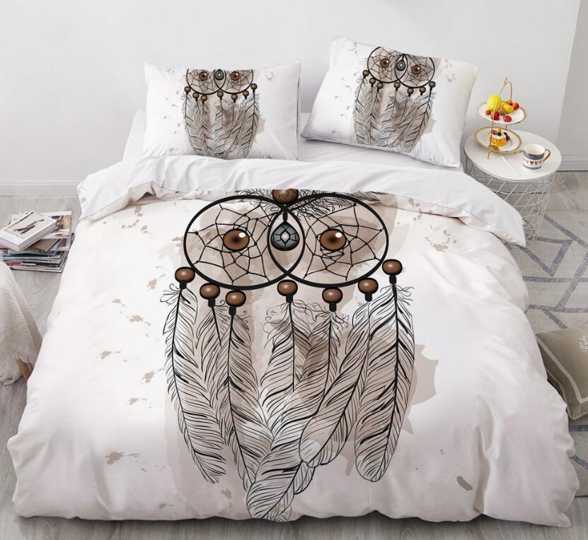 3D Two Dream Catchers 88159 Bed Pillowcases Quilt