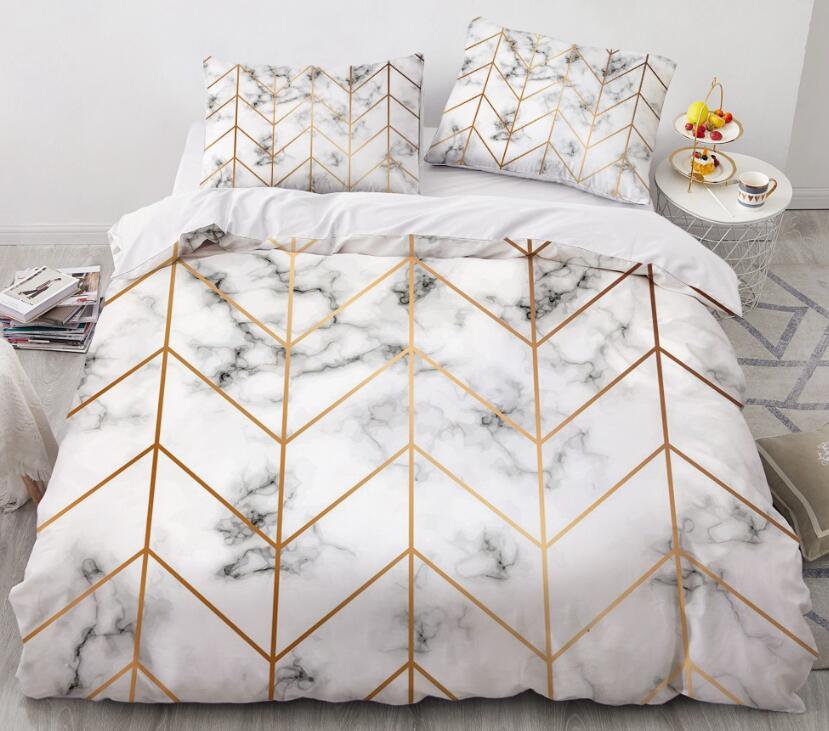 3D Line 9103 Bed Pillowcases Quilt