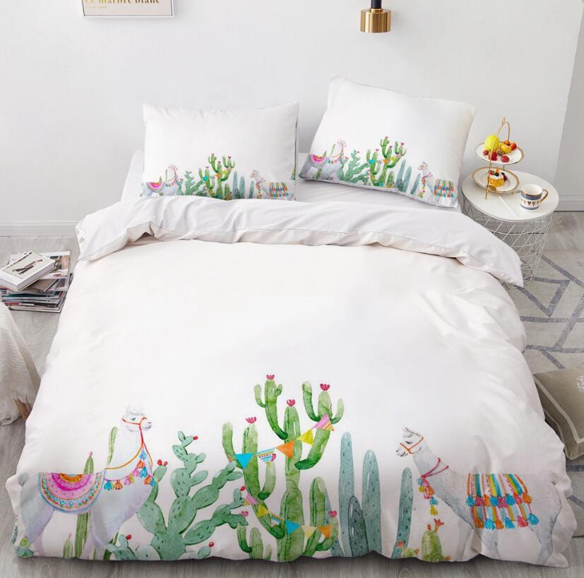 3D Cactus 88145 Bed Pillowcases Quilt