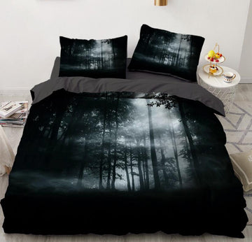 3D Forest 7734 Bed Pillowcases Quilt