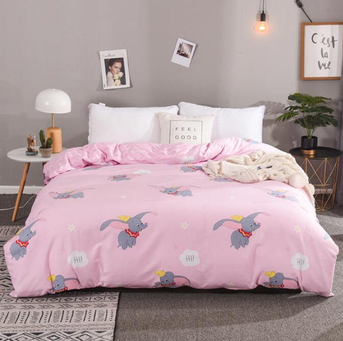 3D Dumbo 4187 Bed Pillowcases Quilt