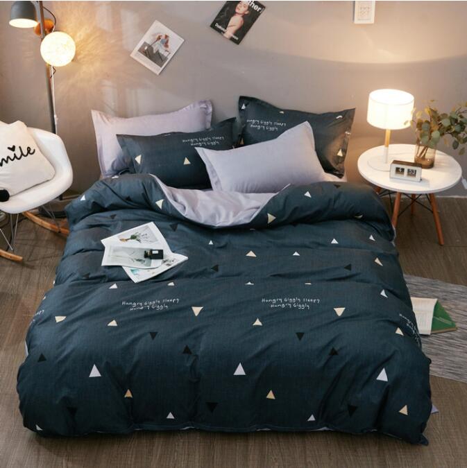 3D Dark Green Triangle Pattern 12042 Bed Pillowcases Quilt