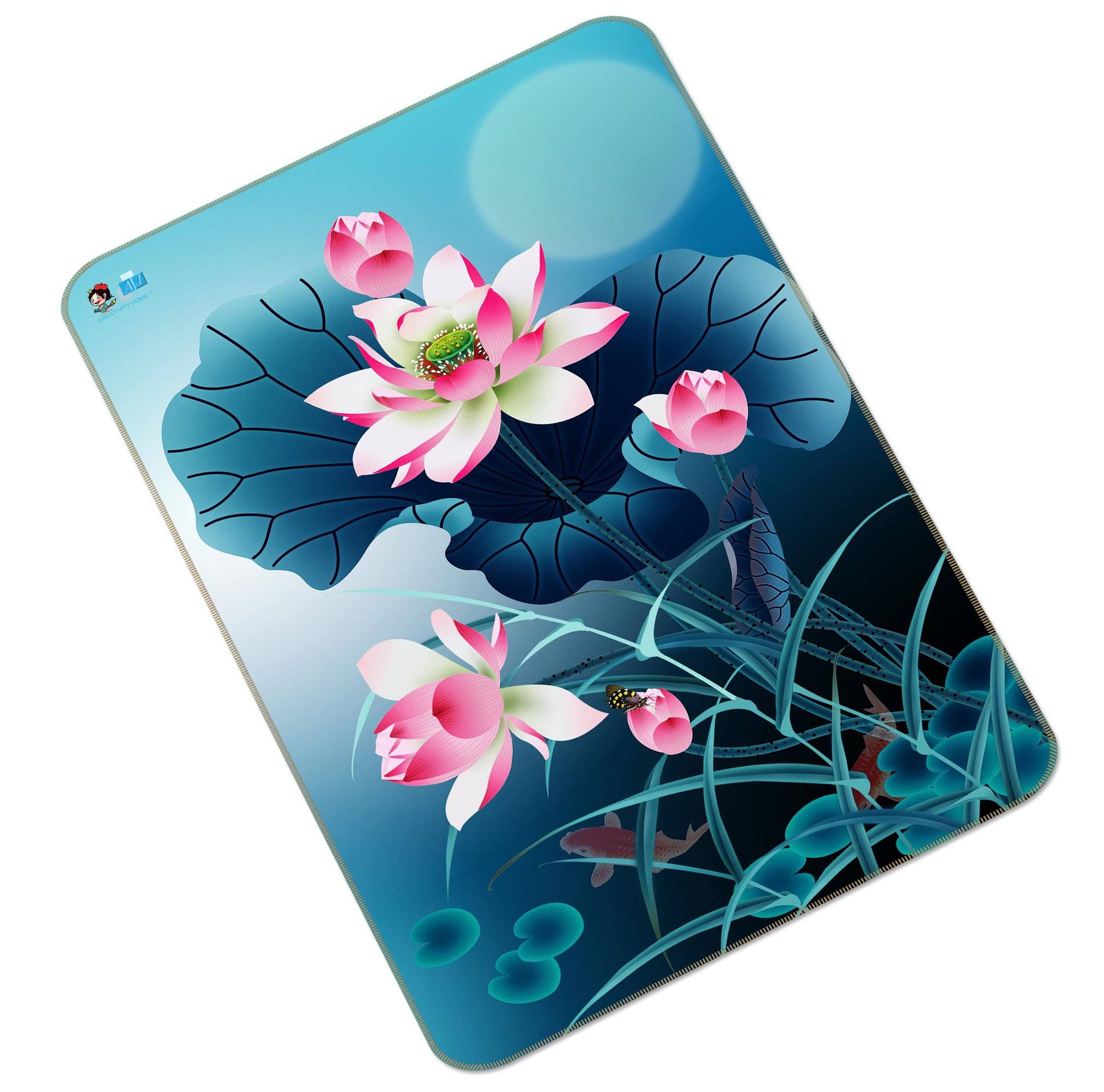 3D Nice Lotus Flowers 141 Non Slip Rug Mat Mat AJ Creativity Home 