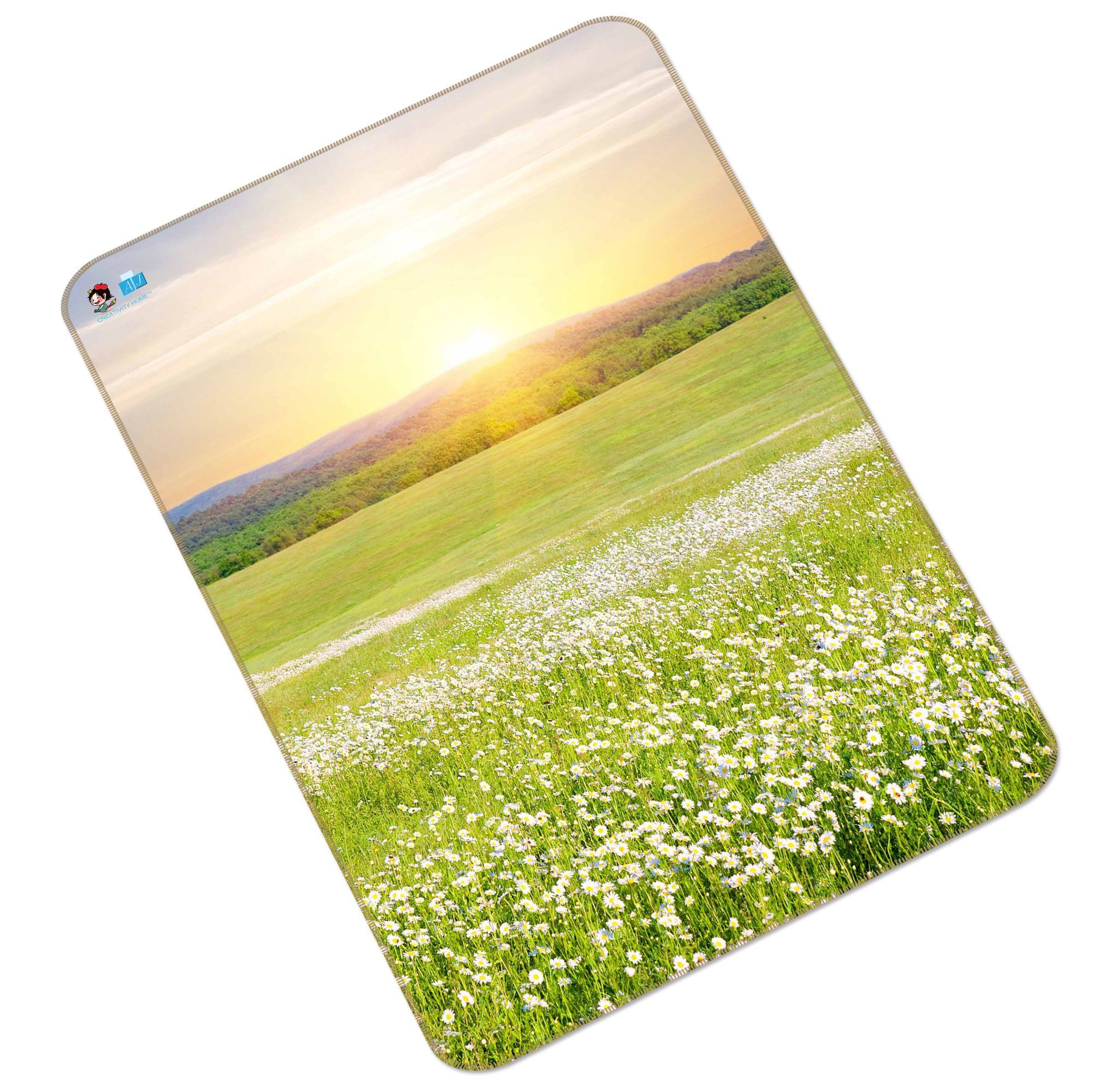 3D Wildflowers Field 158 Non Slip Rug Mat Mat AJ Creativity Home 