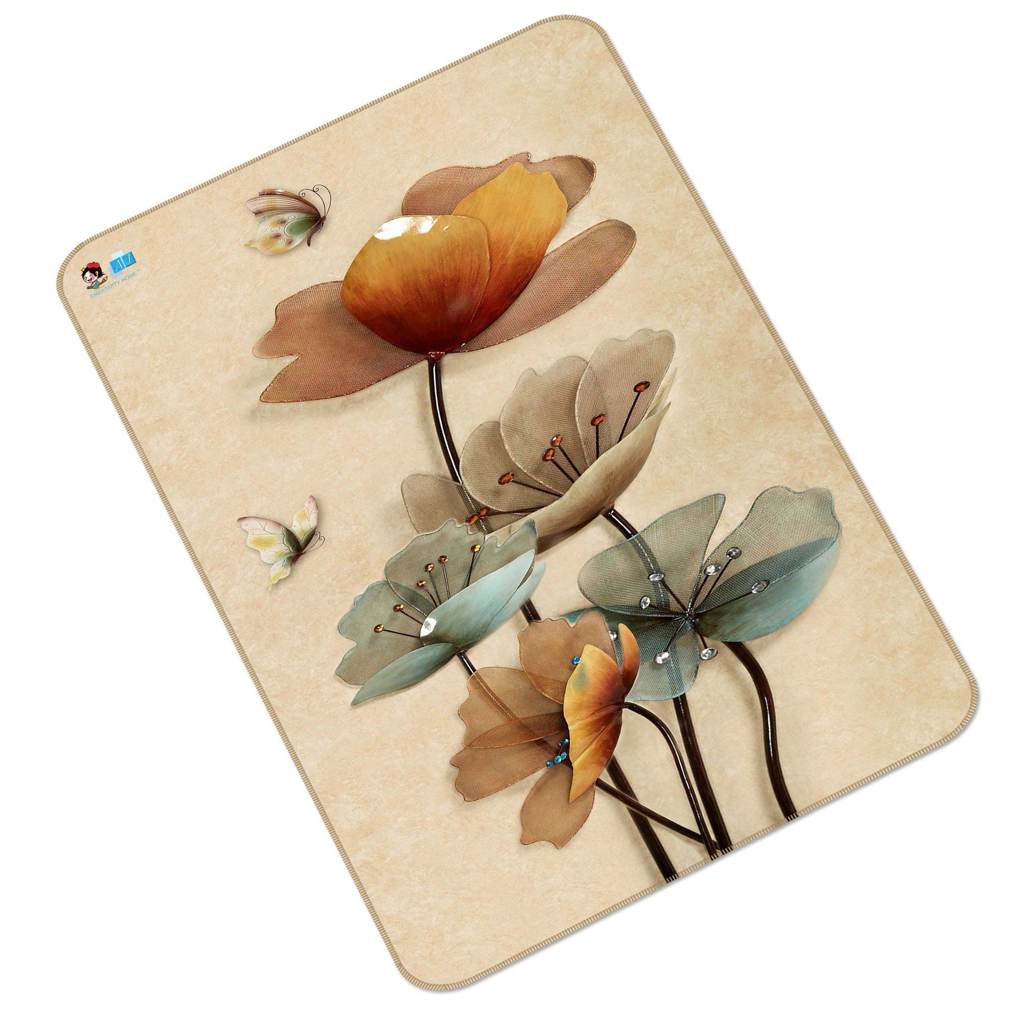 3D Flowers Artwork 205 Non Slip Rug Mat Mat AJ Creativity Home 