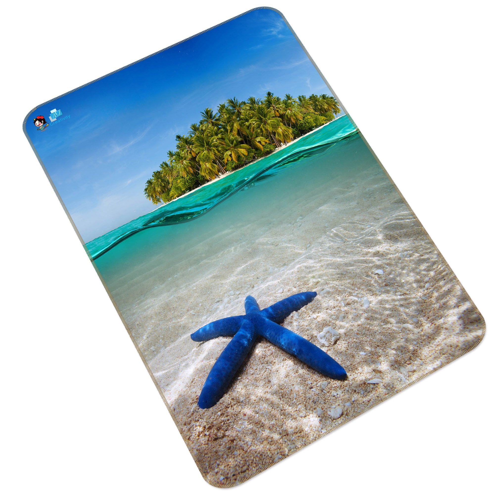 3D Sea Island Starfish 196 Non Slip Rug Mat Mat AJ Creativity Home 