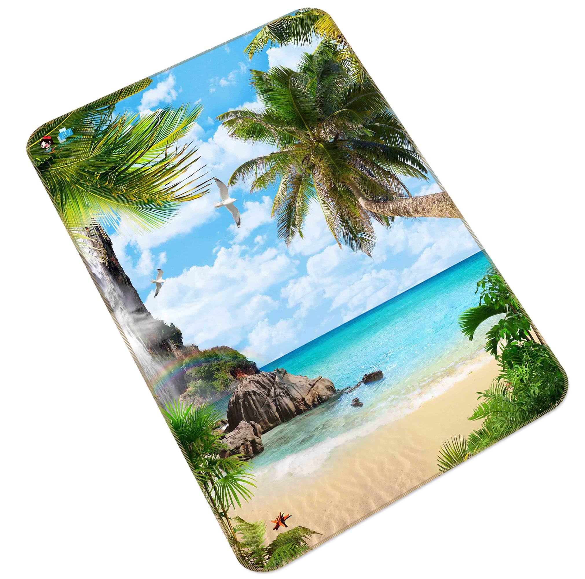 3D Tropical Sea 194 Non Slip Rug Mat Mat AJ Creativity Home 