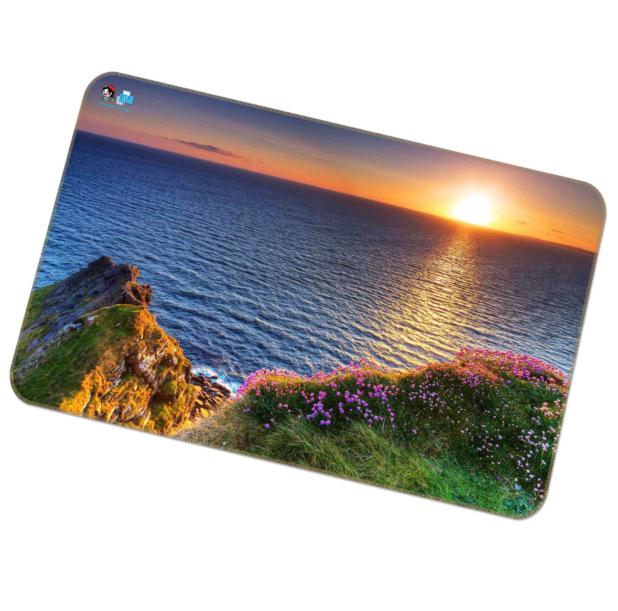 3D Sea Sunrise Moment 221 Non Slip Rug Mat Mat AJ Creativity Home 