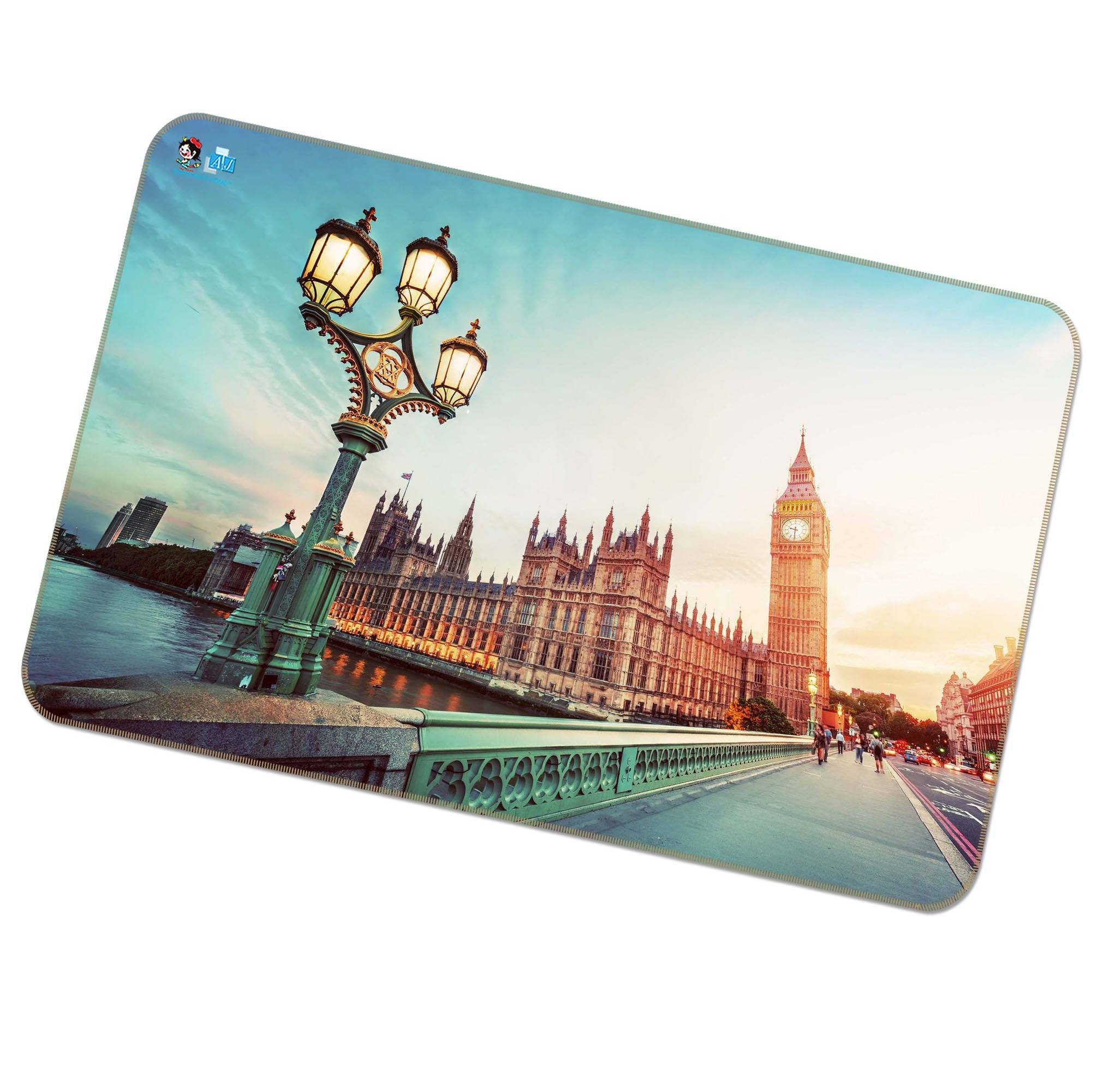 3D Historic London 168 Non Slip Rug Mat Mat AJ Creativity Home 
