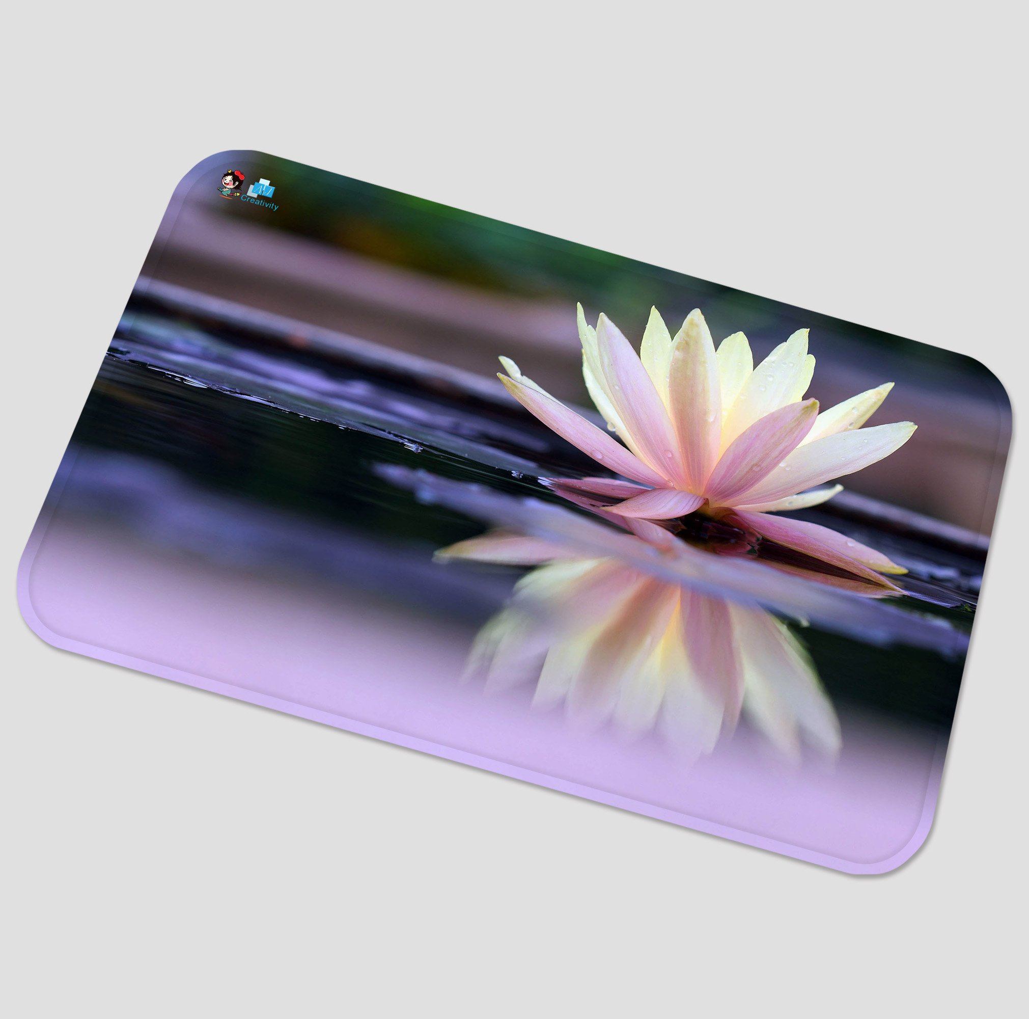 3D Pretty Pure Flower 122 Non Slip Rug Mat Mat AJ Creativity Home 