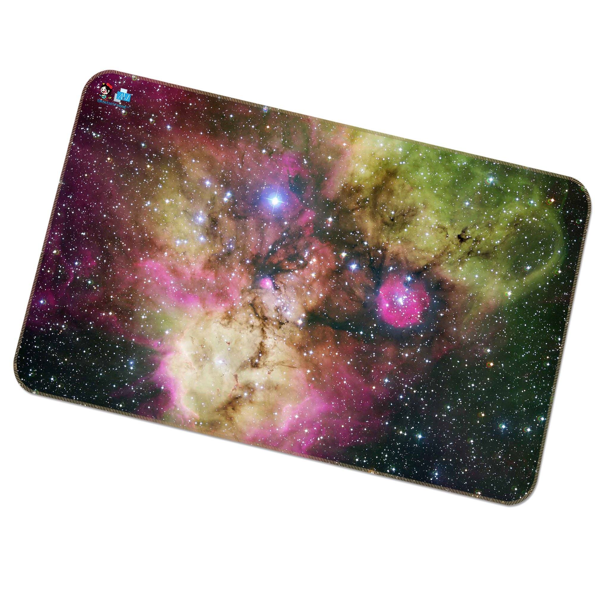 3D Starry Sky Colored Nebula 147 Non Slip Rug Mat Mat AJ Creativity Home 