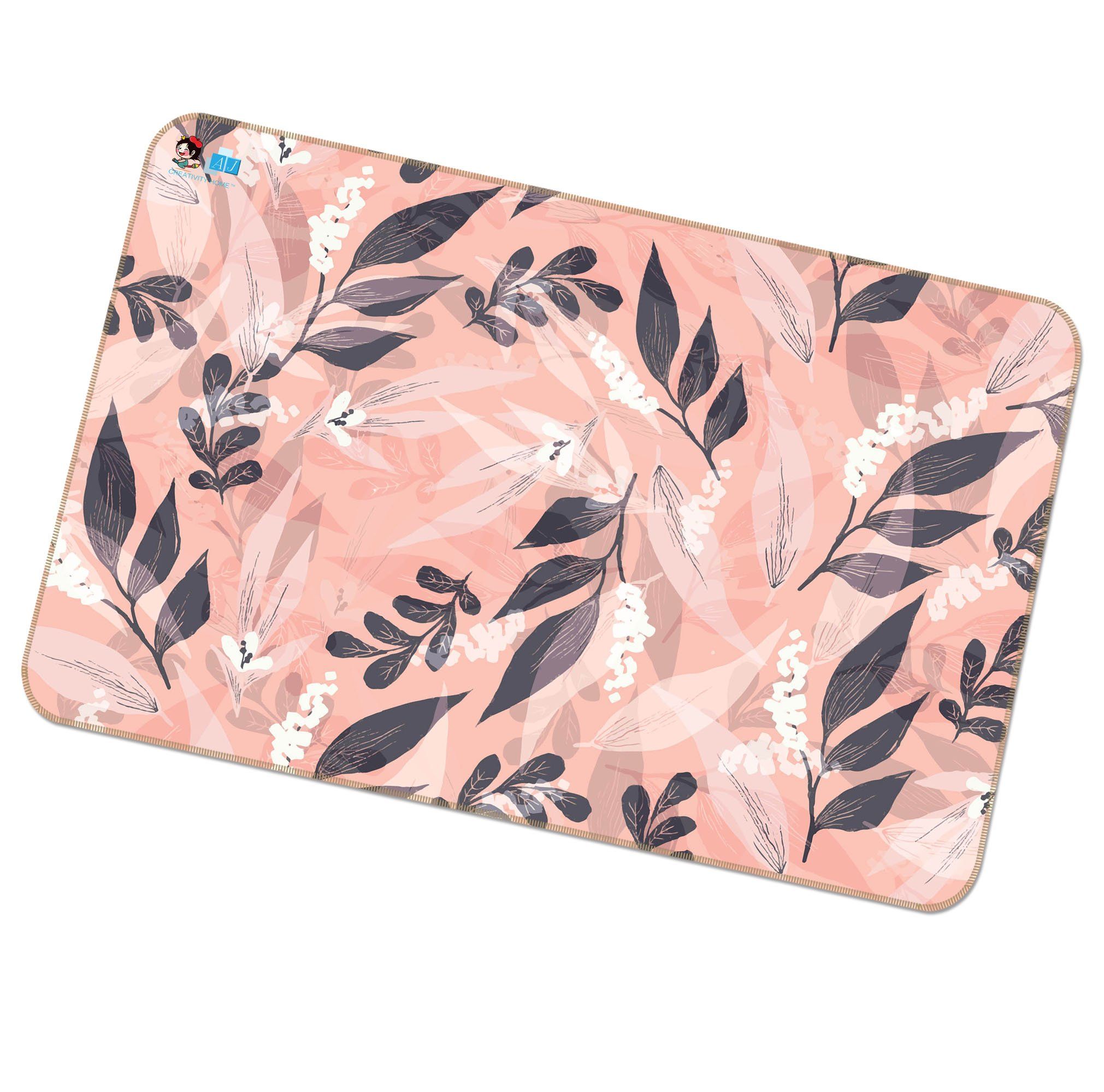 3D Leaves Falling 017 Non Slip Rug Mat Mat AJ Creativity Home 