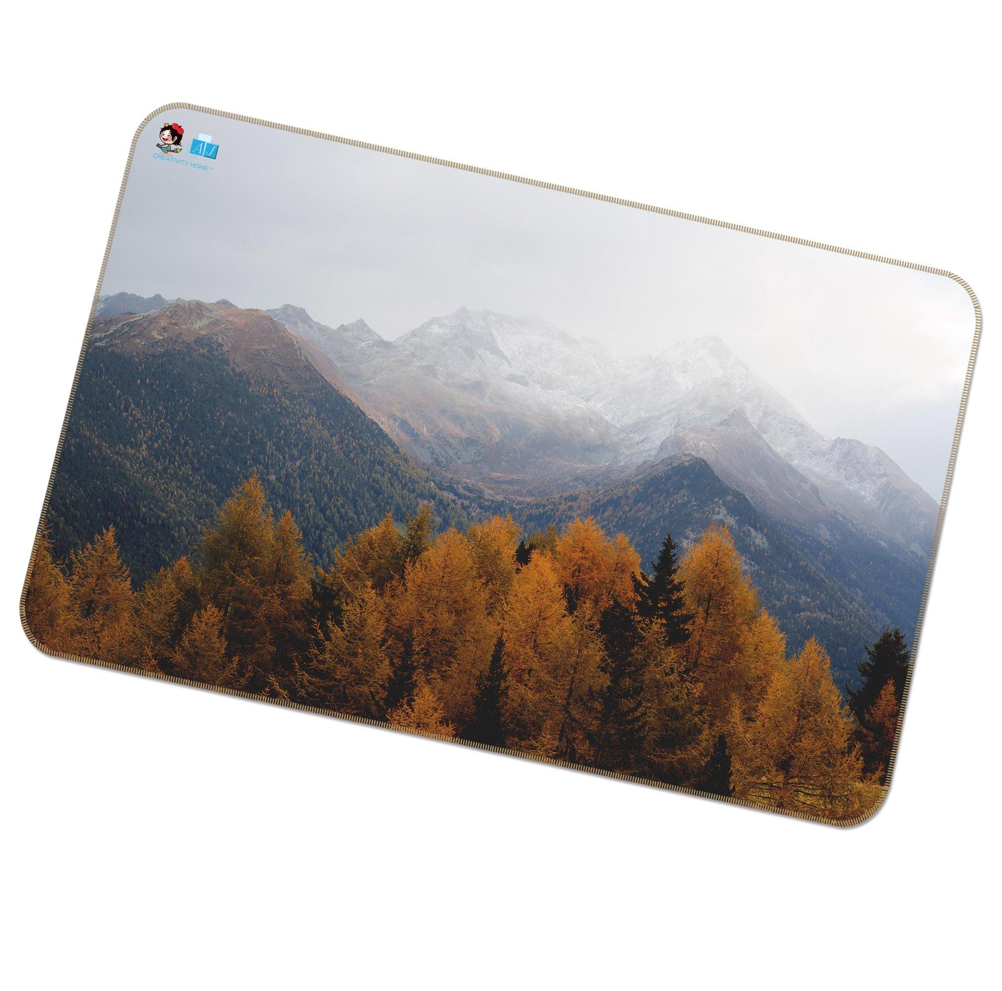 3D Woods Mountain 026 Non Slip Rug Mat Mat AJ Creativity Home 