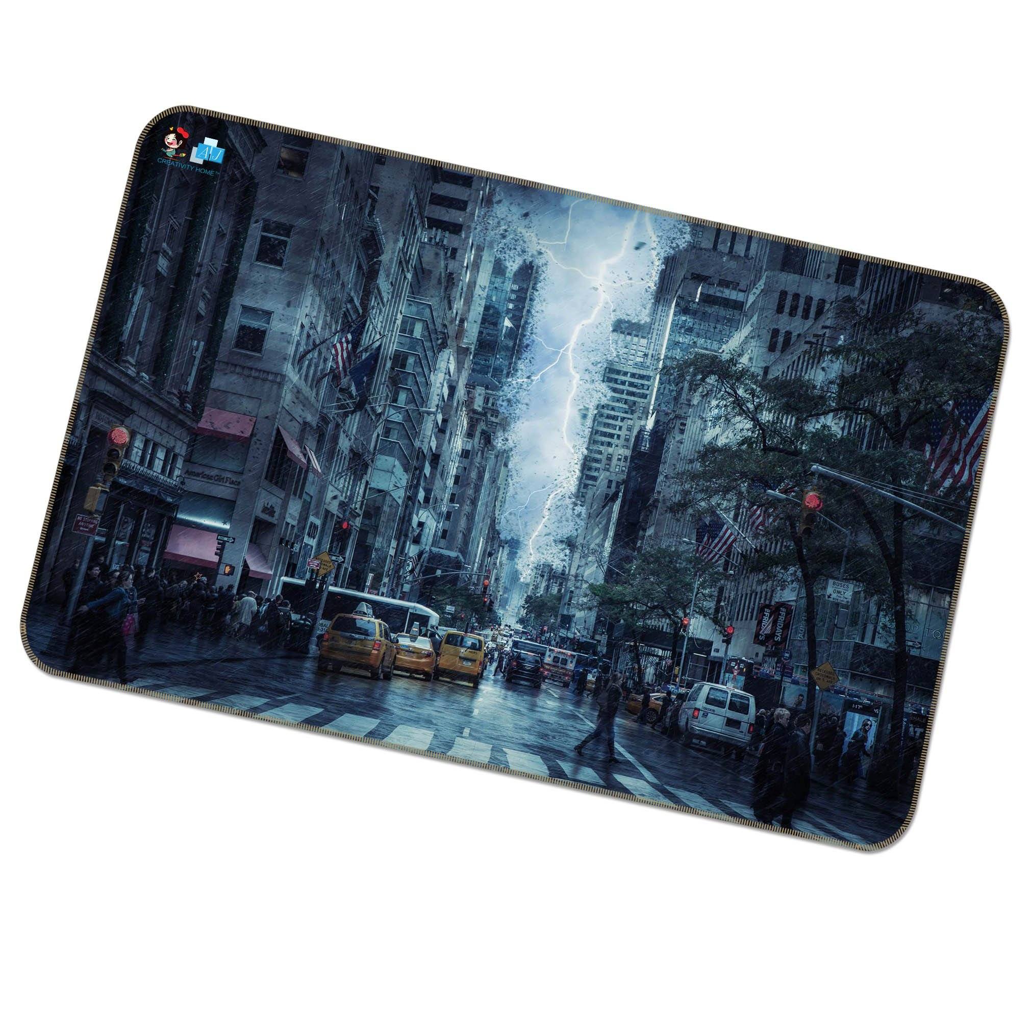 3D Flash Circuit Port 238 Non Slip Rug Mat Mat AJ Creativity Home 