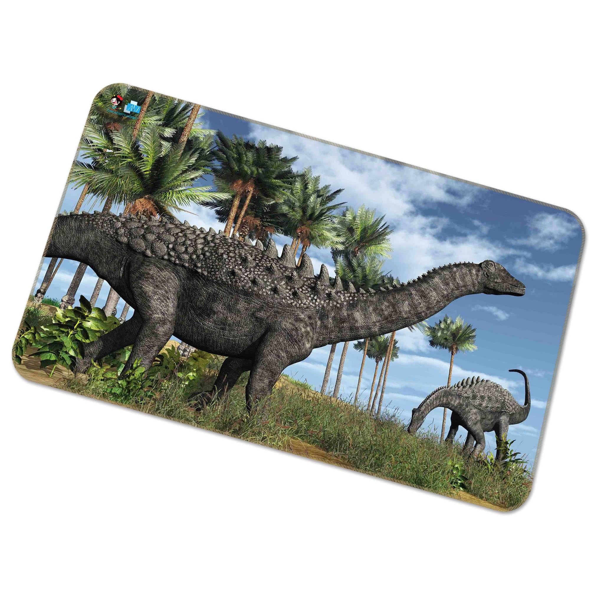 3D Herbivorous Dinosaurs 245 Non Slip Rug Mat Mat AJ Creativity Home 