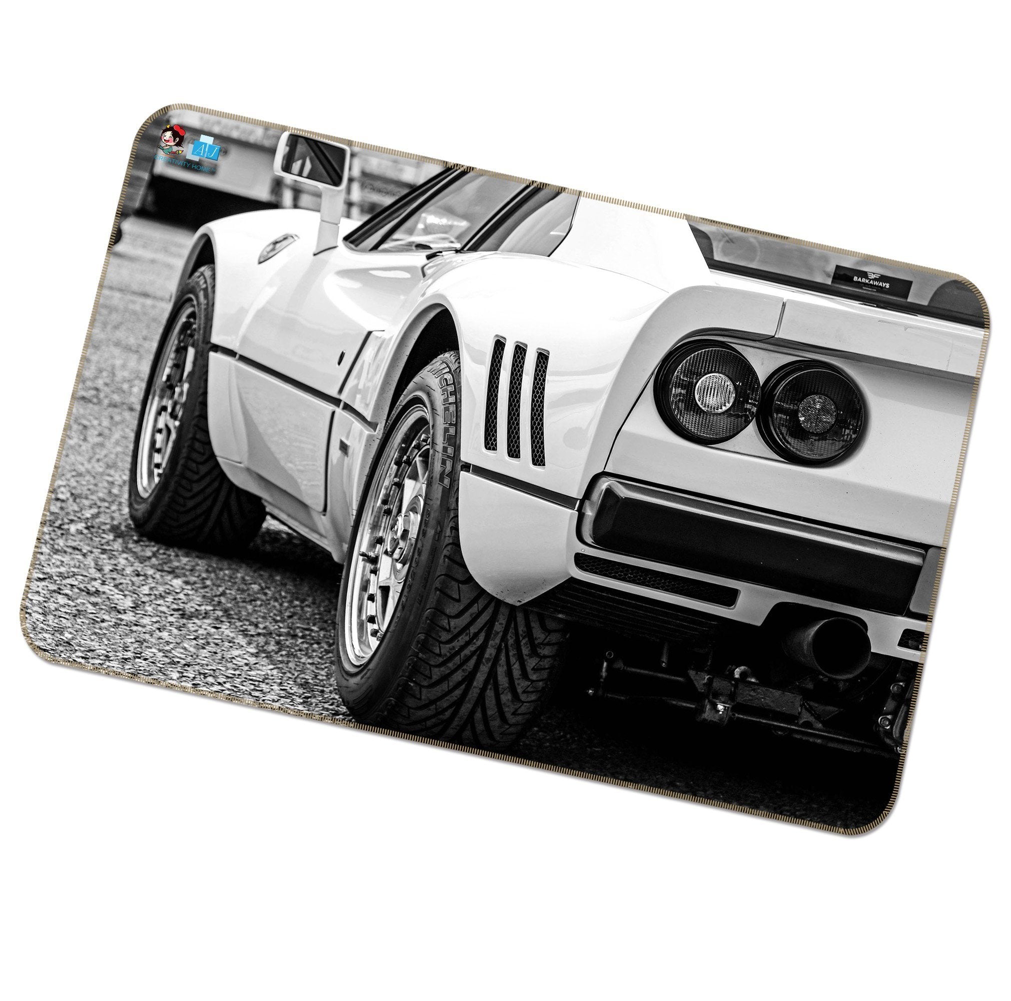 3D Tail Light 251 Non Slip Rug Mat Mat AJ Creativity Home 