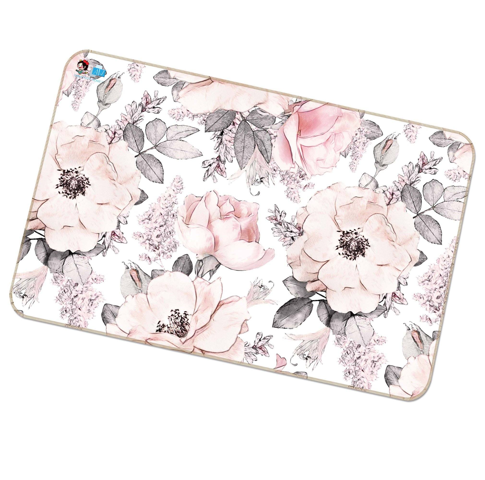 3D Powder Flower 112 Non Slip Rug Mat Mat AJ Creativity Home 