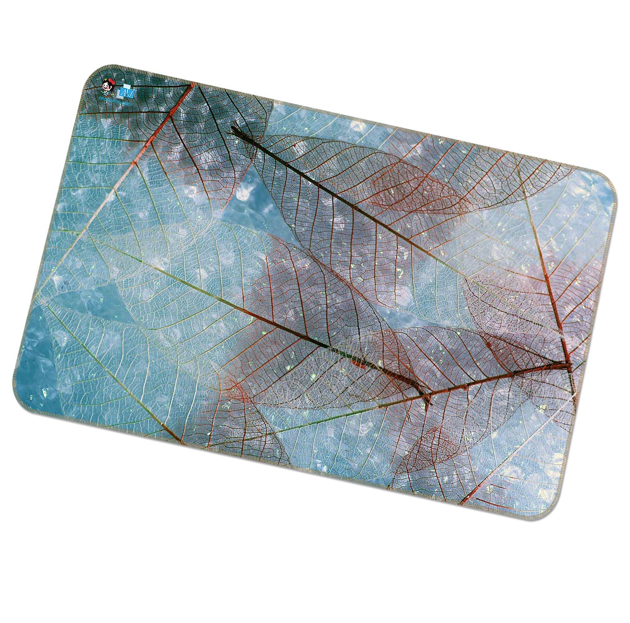3D Leaf Vein 163 Non Slip Rug Mat Mat AJ Creativity Home 