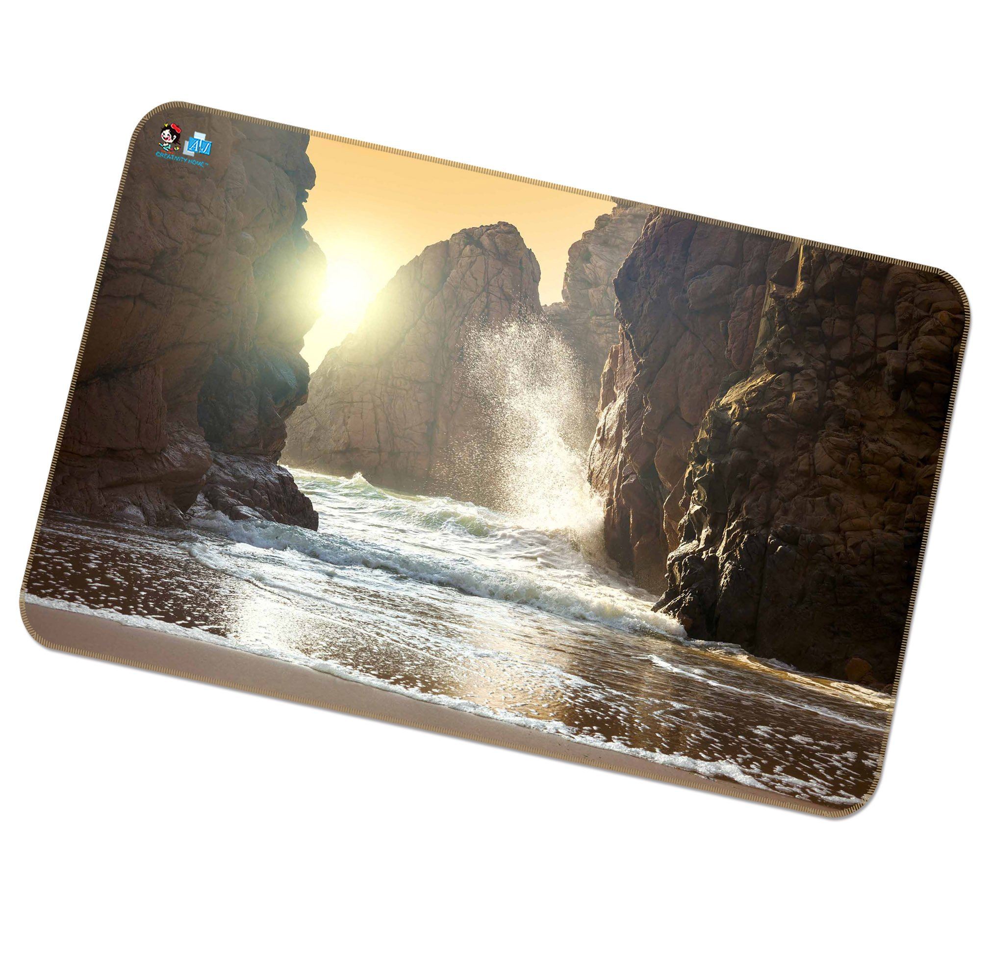 3D Sea Mountains Waves 217 Non Slip Rug Mat Mat AJ Creativity Home 