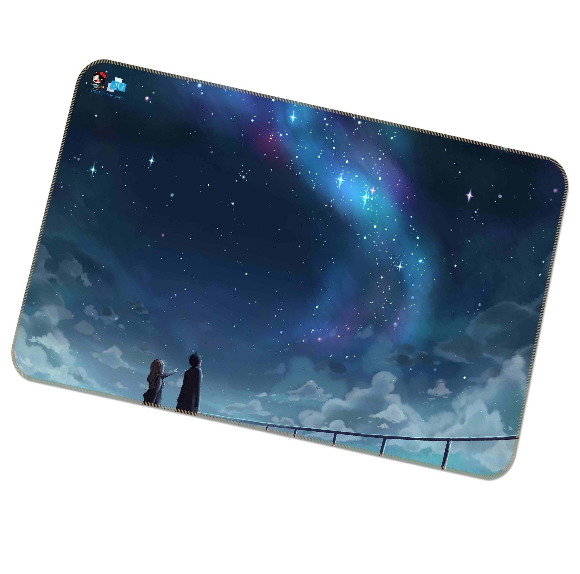 3D Couple Stars 229 Non Slip Rug Mat Mat AJ Creativity Home 