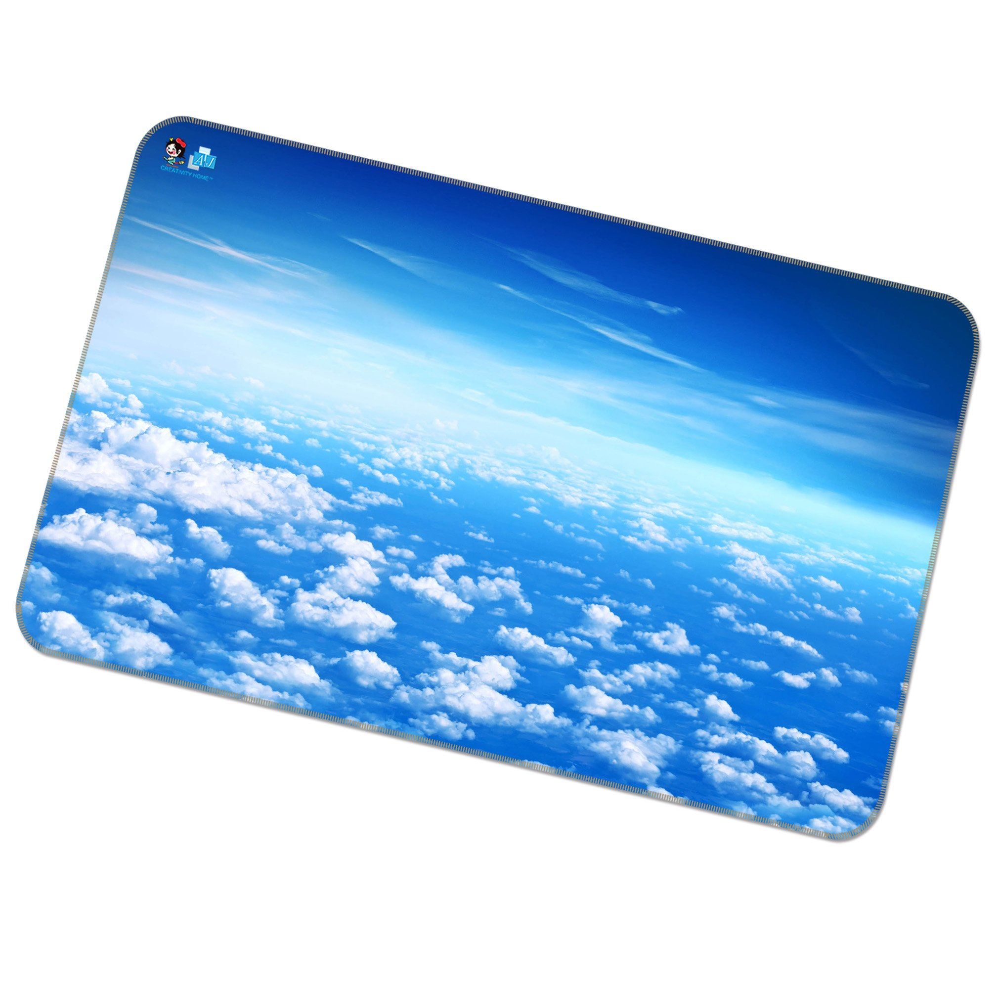 3D Blue Sky Floating Clouds 156 Non Slip Rug Mat Mat AJ Creativity Home 
