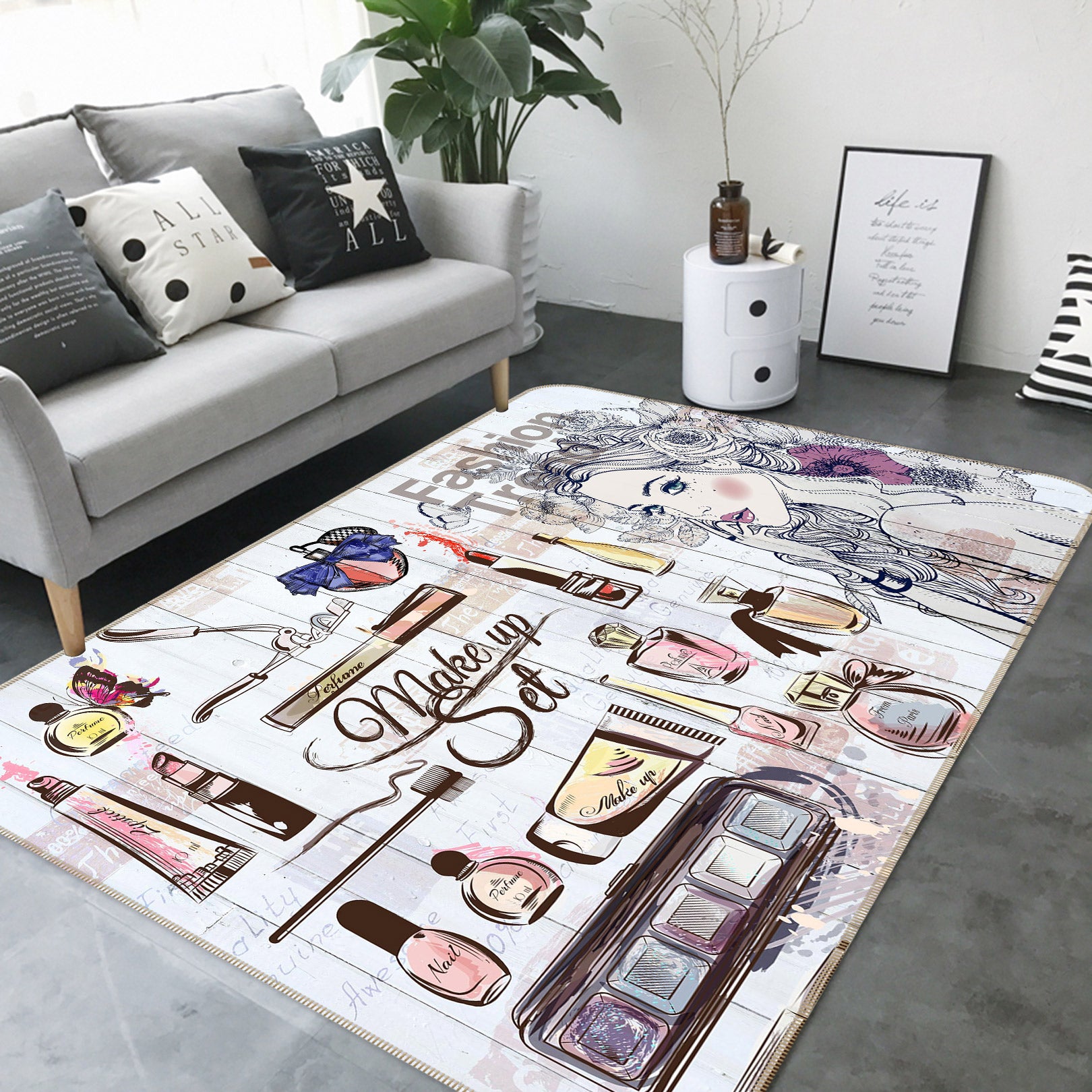 3D Cosmetic 77019 Non Slip Rug Mat