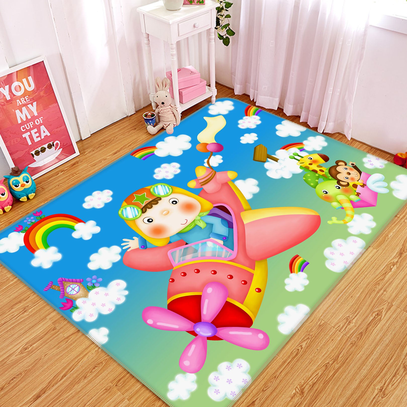 3D Aircraft 35226 Non Slip Rug Mat