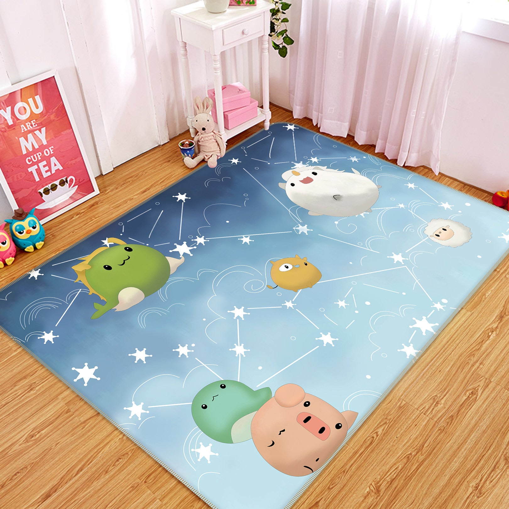3D Constellation 77050 Non Slip Rug Mat