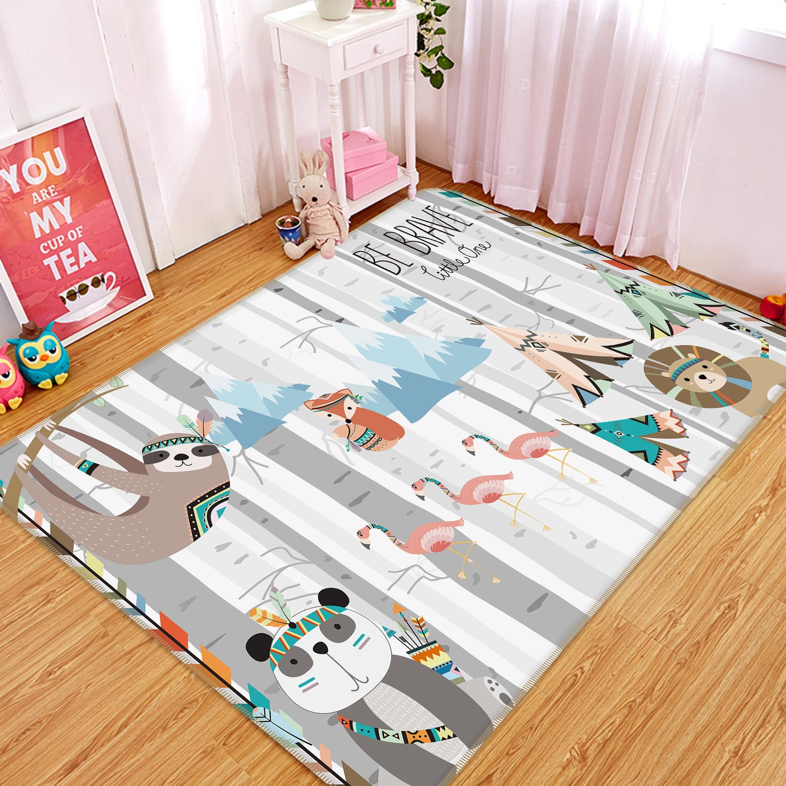 3D Animals 34063 Non Slip Rug Mat