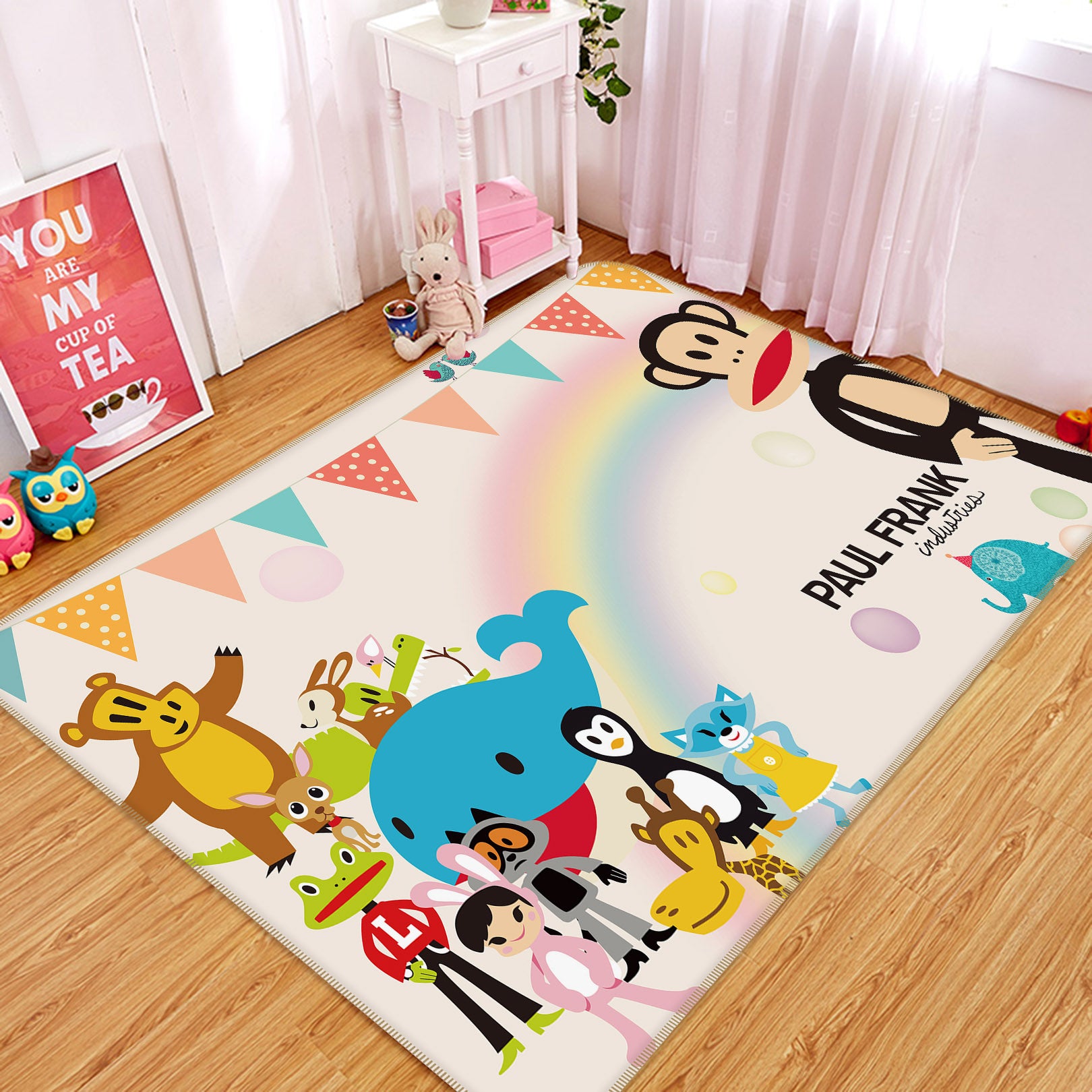 3D Animals 34080 Non Slip Rug Mat