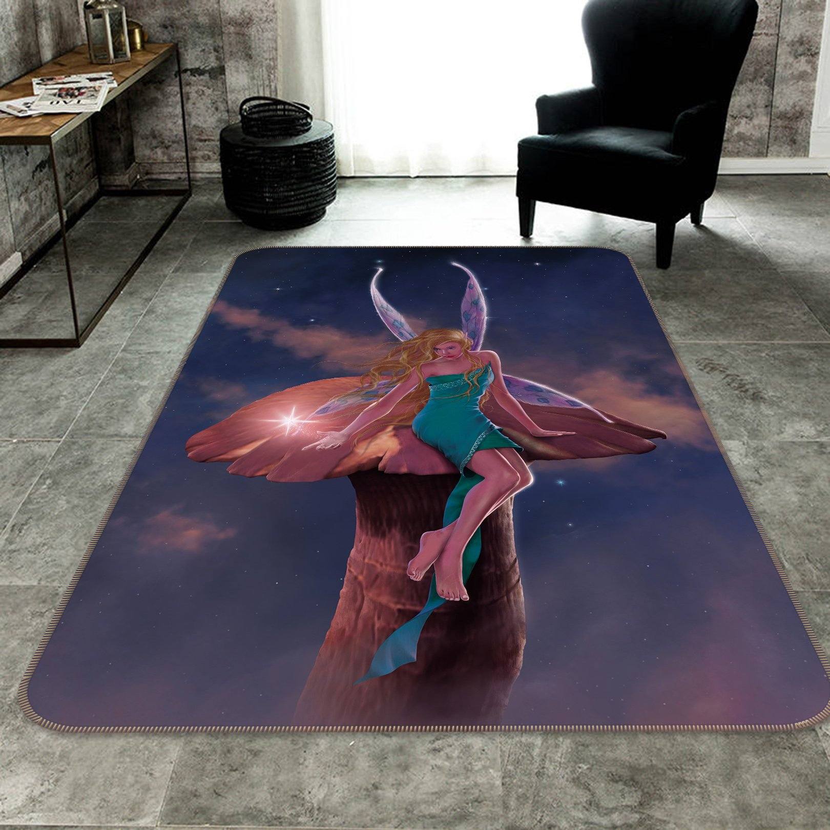 3D A Fairy's Wish 1003 Vincent Hie Rug Non Slip Rug Mat Mat AJ Creativity Home 