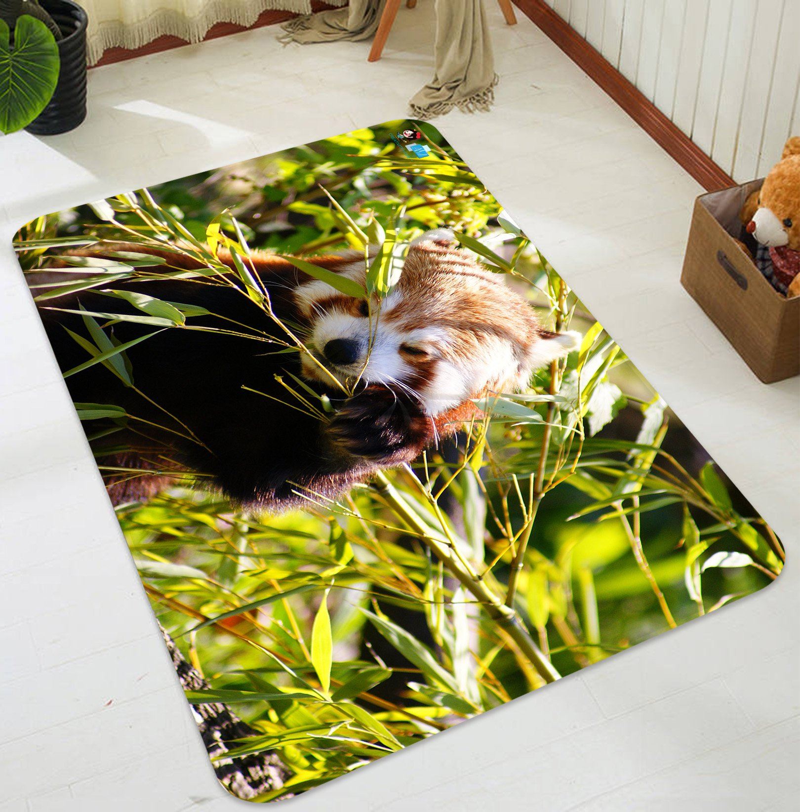 3D Red Panda 2736 Non Slip Rug Mat Mat AJ Creativity Home 