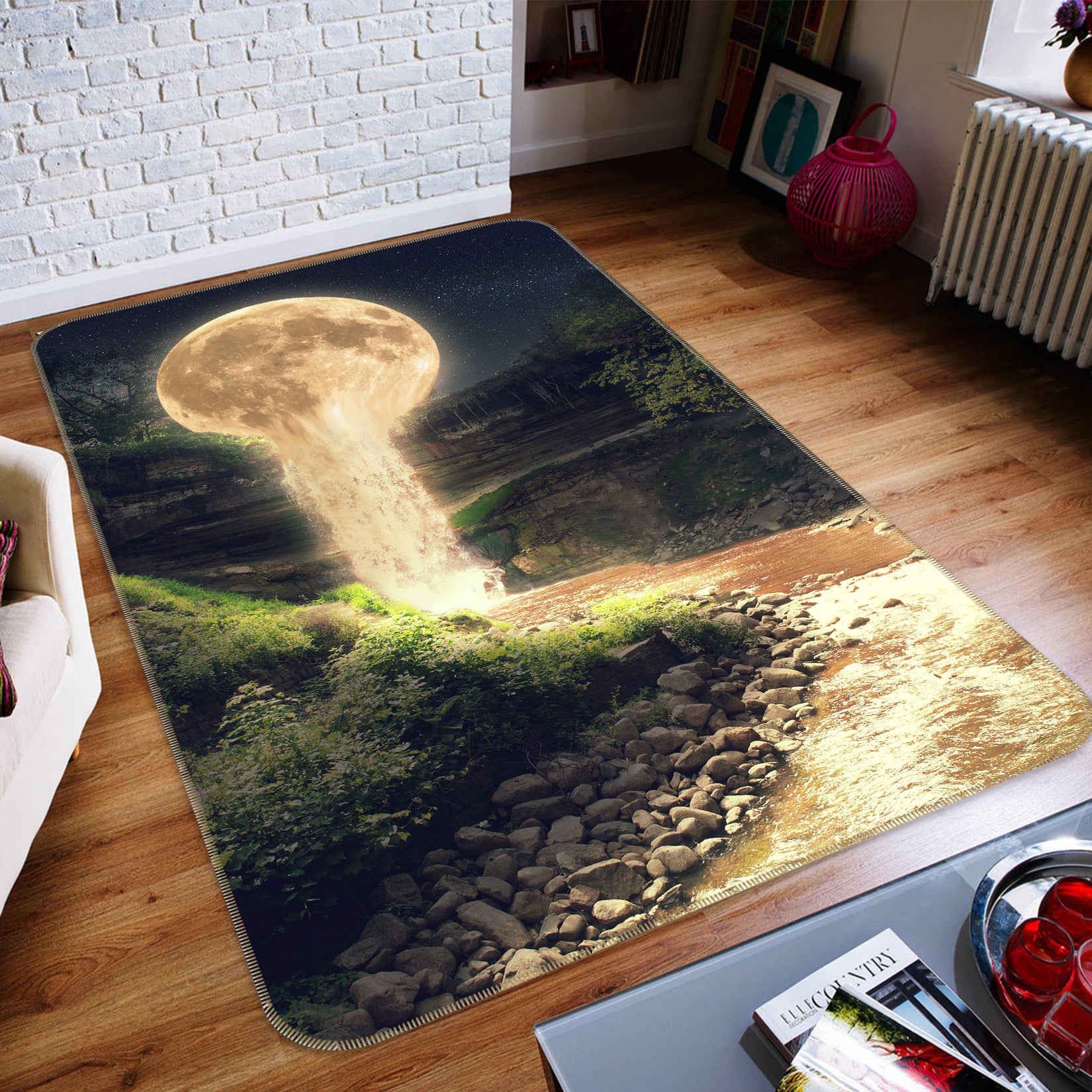 3D Moon 26035 Non Slip Rug Mat