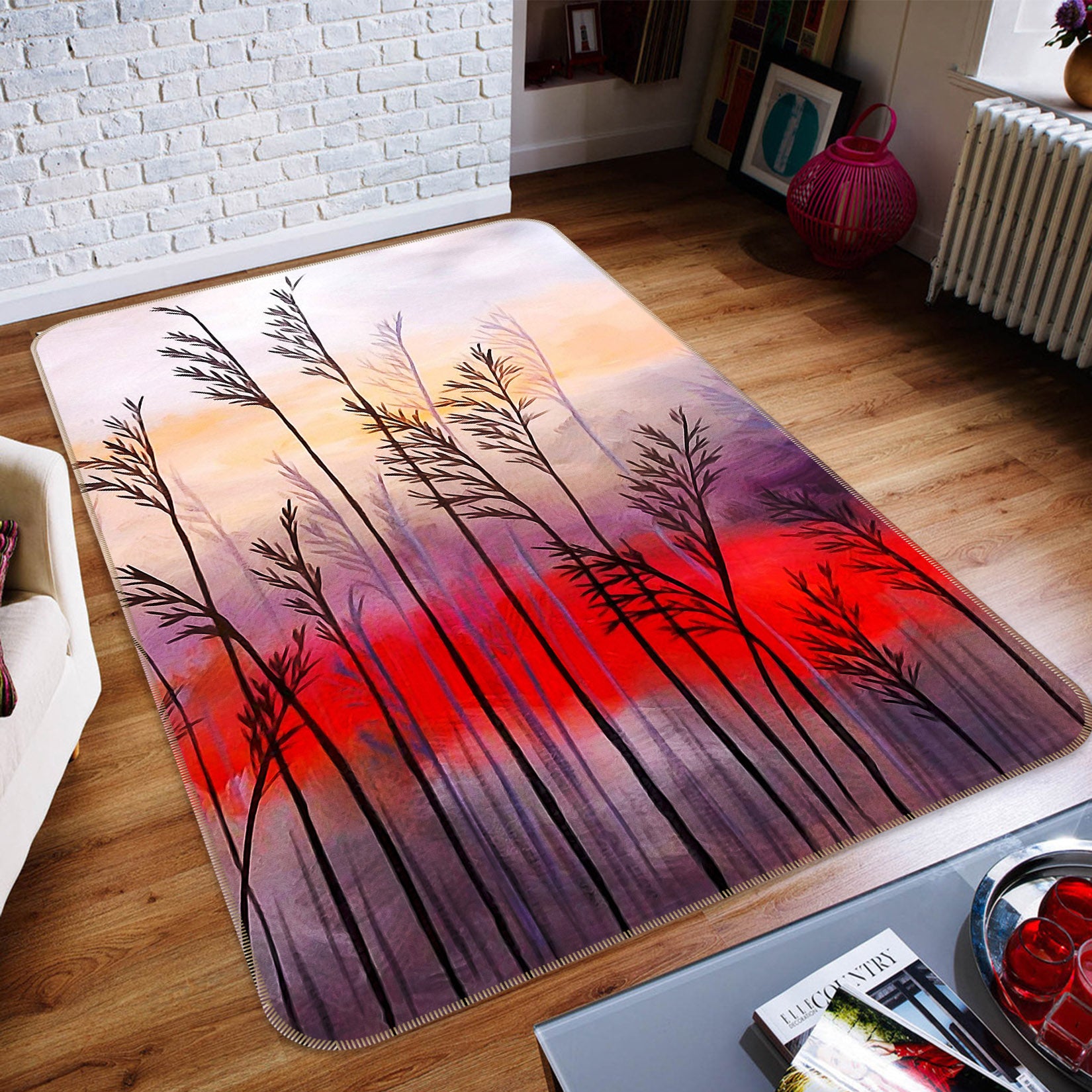 3D Wheat 65021 Non Slip Rug Mat