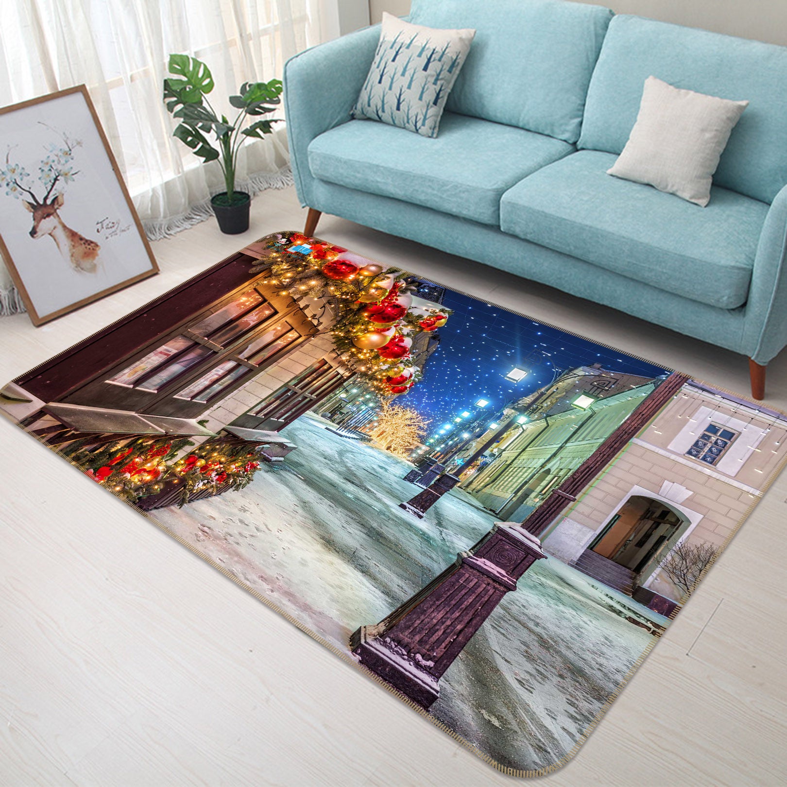3D Street 66043 Non Slip Rug Mat