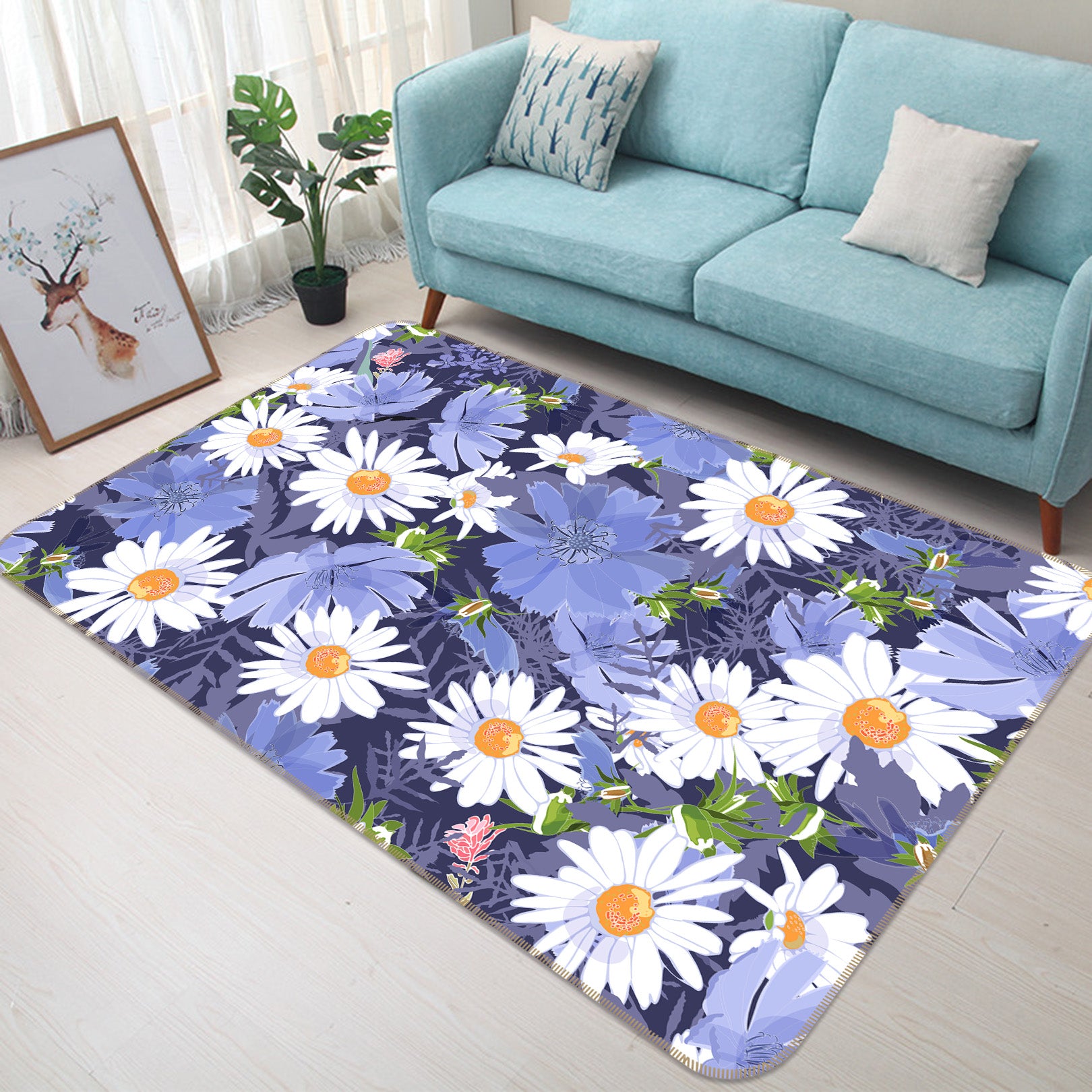 3D Daisy 30138 Non Slip Rug Mat
