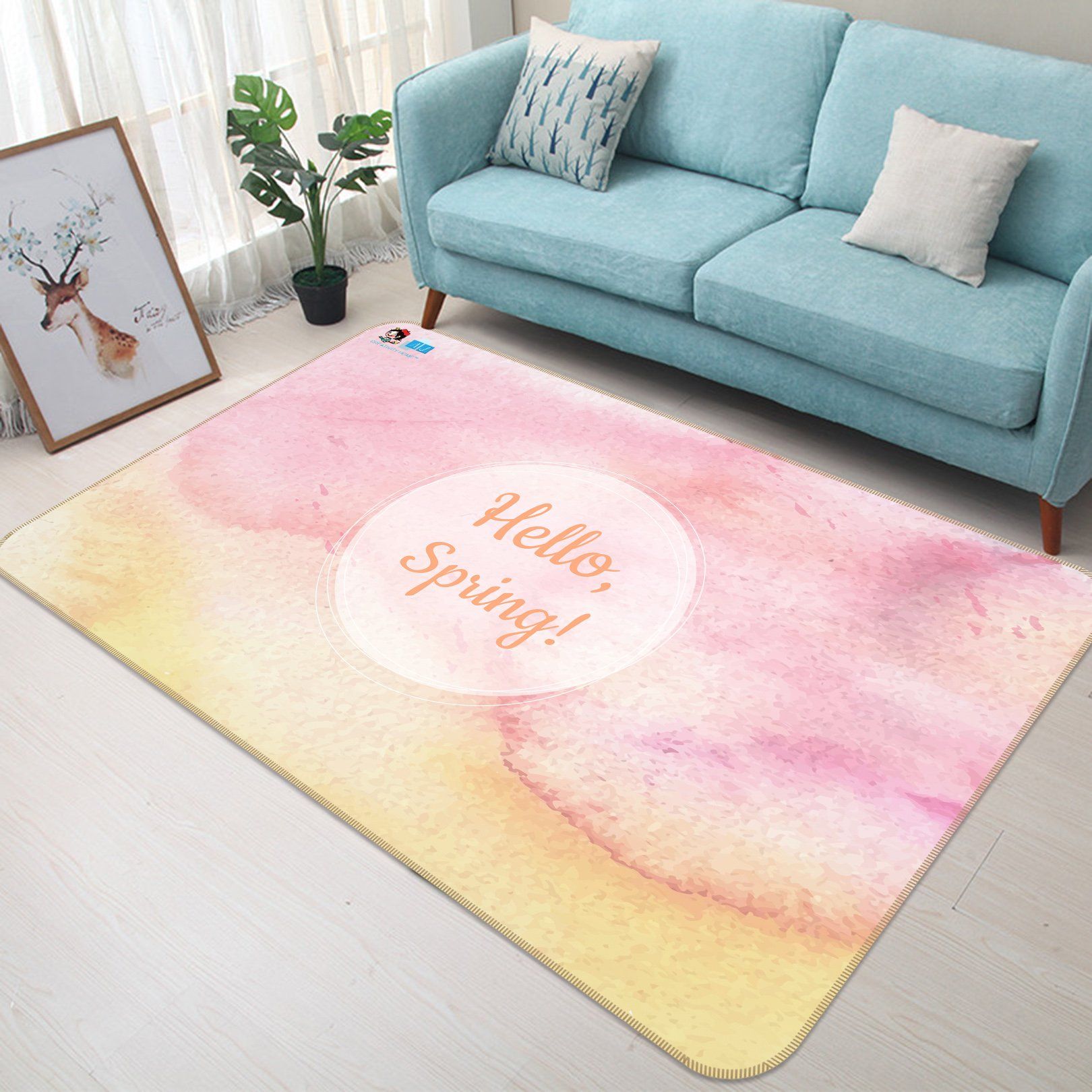 3D Gradient Stone 292 Non Slip Rug Mat Mat AJ Creativity Home 